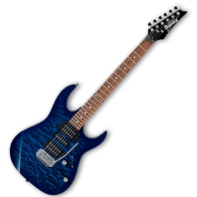 Guitarra Eléctrica Ibanez GRX70QA TBB Blue Burst – RDMUSICO