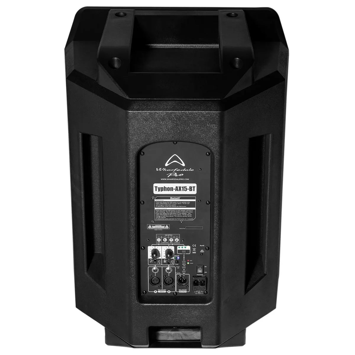 Parlante Activo Wharfedale TYPHON-AX15 15" Bluetooth - 770W