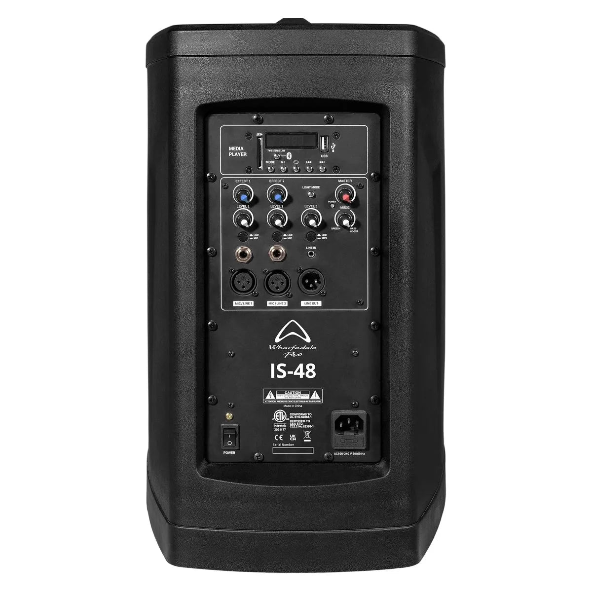 Sistema line array portatil IS-48 Wharfedale