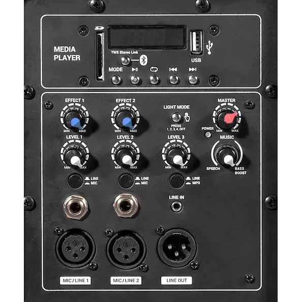 Sistema line array portatil IS-48 Wharfedale