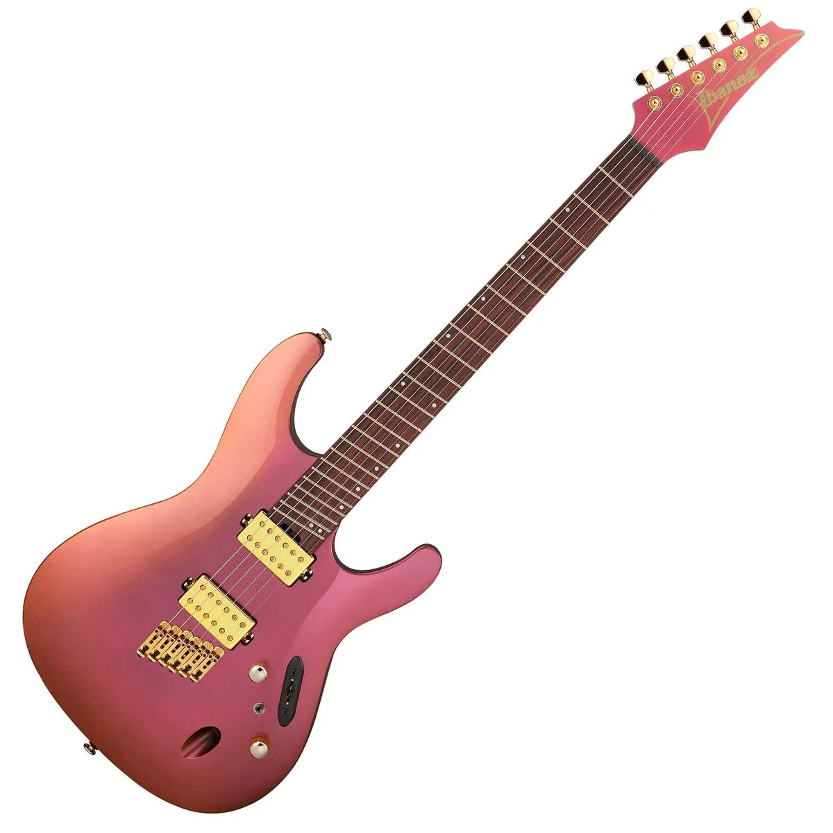 Ibanez SML721 Rose Gold Chameleon Guitarra Eléctrica Headless