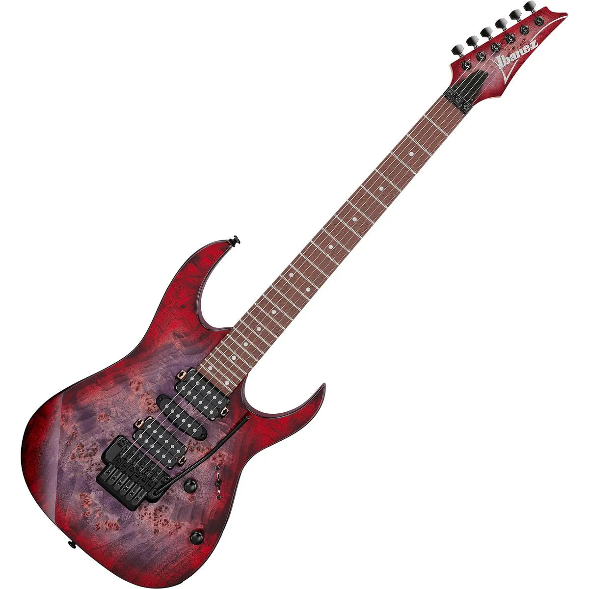 Ibanez RG470PB Red Eclipse Burst Guitarra Eléctrica HSH con Floyd