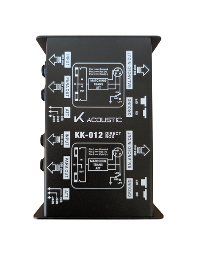 KK-012 CAJA DIRECTA DOBLE PASIVA K ACOUSTIC