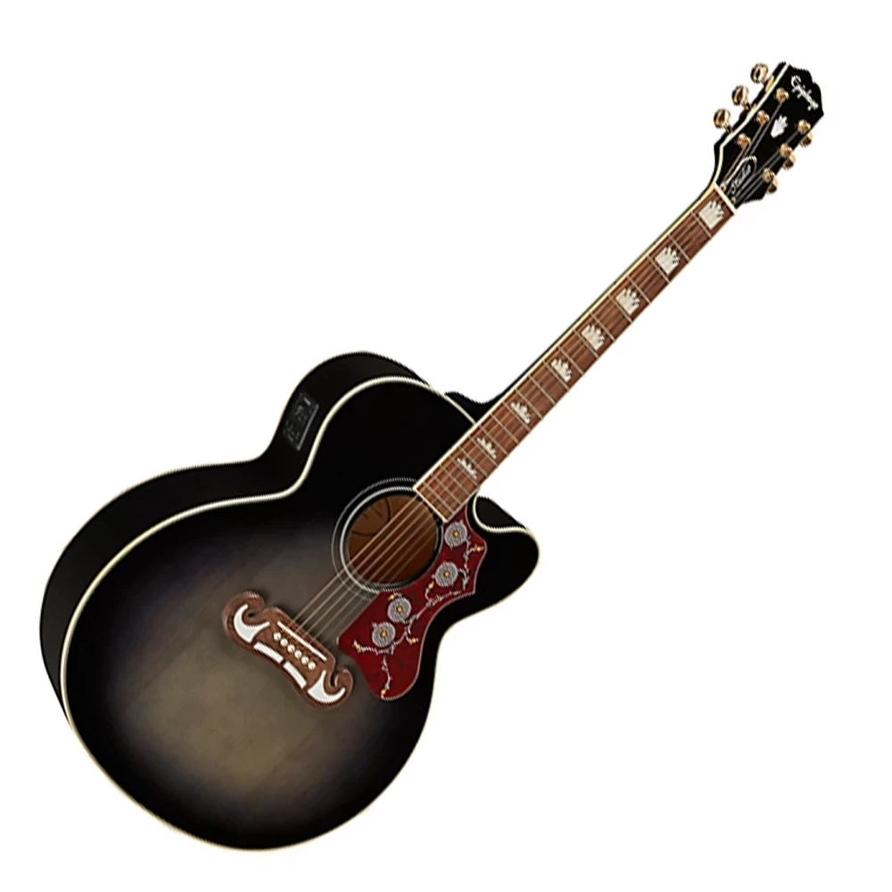 Epiphone J-200 EC Studio Guitarra Electroacústica Jumbo – RDMUSICO