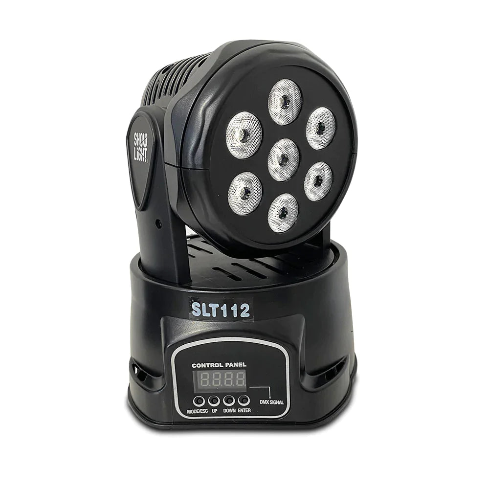 Mini Cabeza Móvil LED Wash 7x4W RGBW – Rincón del Músico