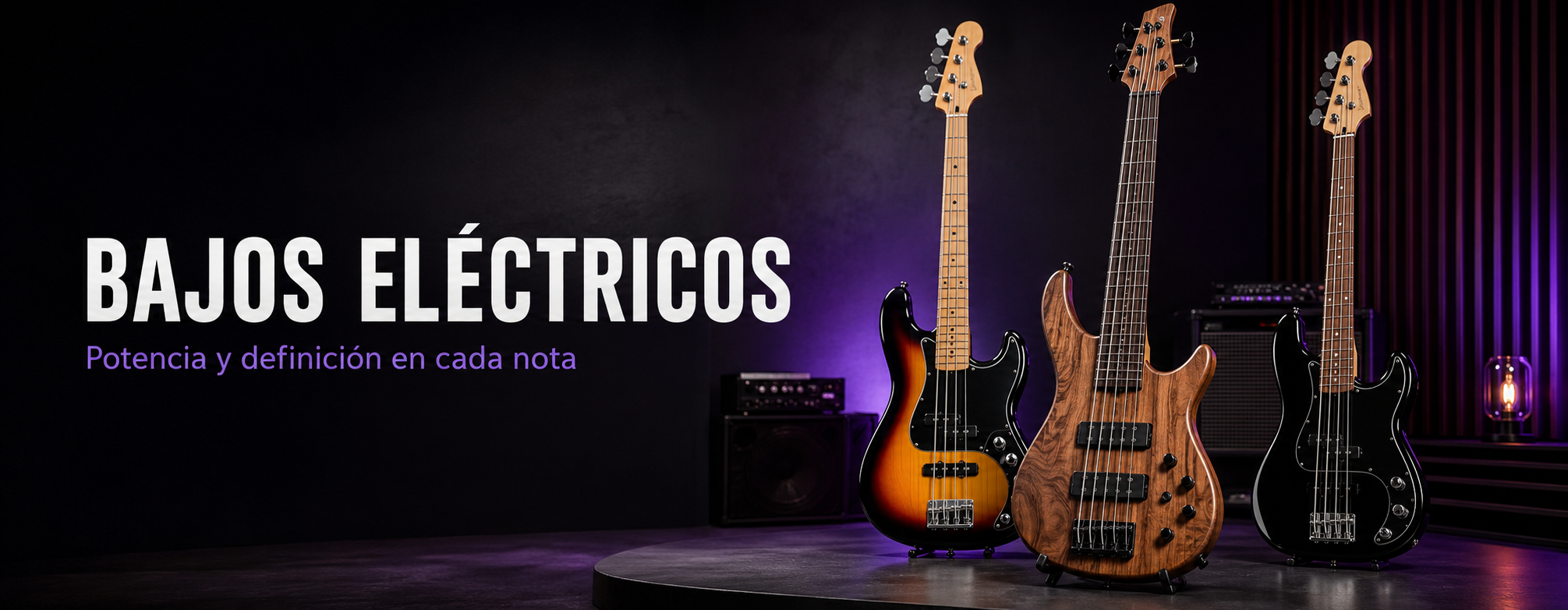 Bajos Eléctricos de 4 y 5 Cuerdas