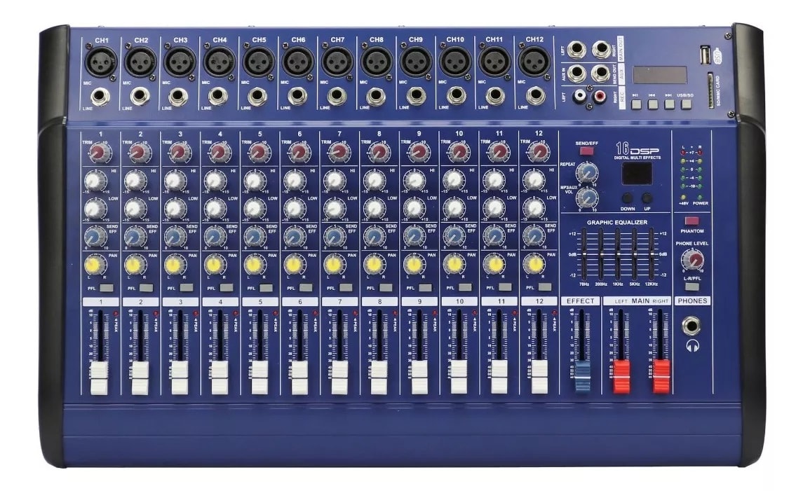 MIXER MEKSE UKS 16USB 16CH