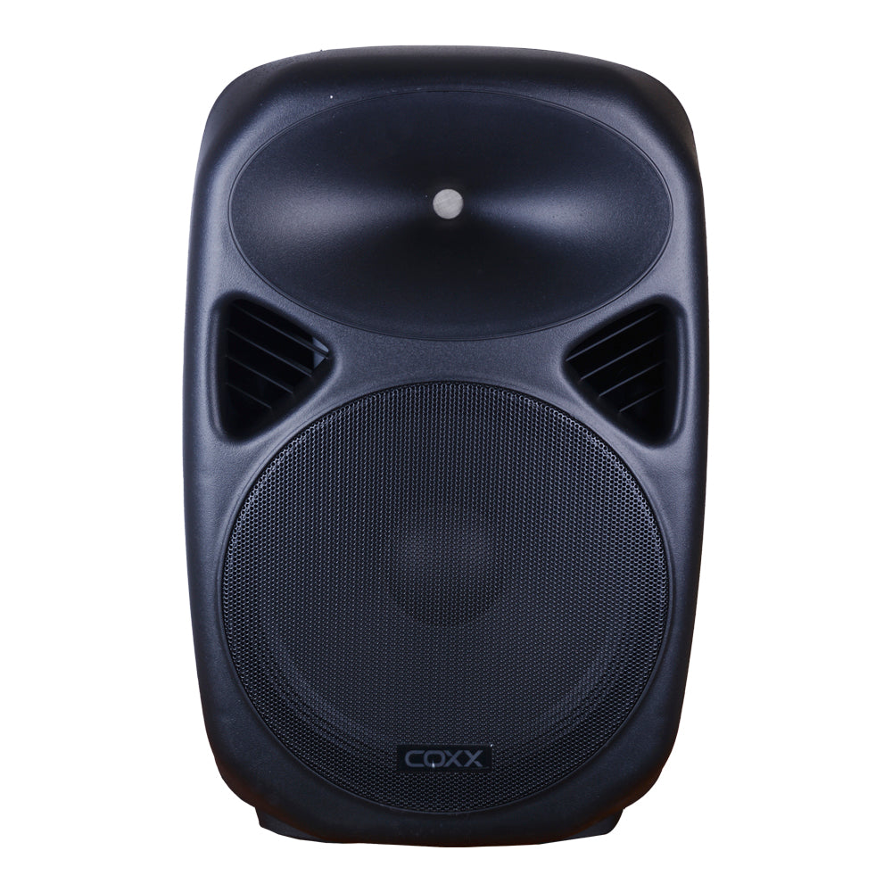 CAJA ACUSTICA ACTIVA15″ 300W BLUETOOTH/USB/RADIO COXX