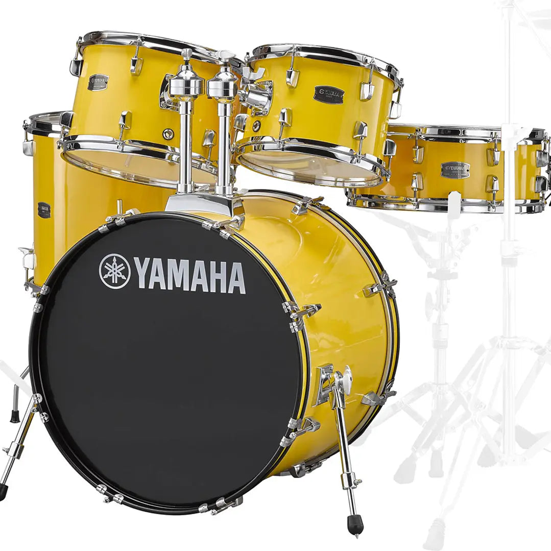 BATERIA ACUSTICA RYDEEN BOMBO 22" YAMAHA MELLOW YELLOW