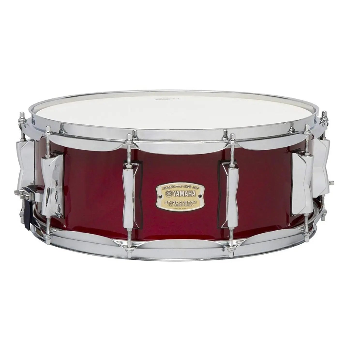 YAMAHA SB-600 特製パーツ多数 ブラスブリッジ＆ジョイントプレート等 Yamaha Stage Custom Batería Cranberry Red Birch – Rincón del Músico