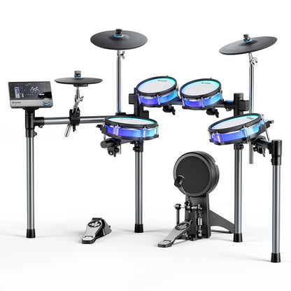 Batería Electrónica Donner BackBeat con Luces LED RGB