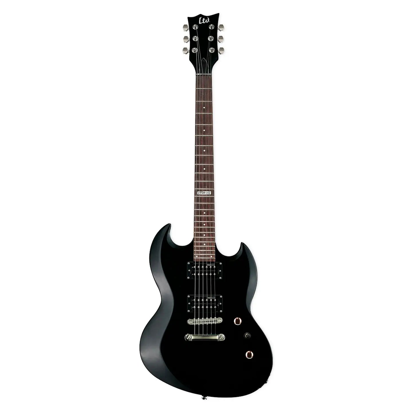 GUITARRA LTD VIPER C/FUNDA BLK VIPER10