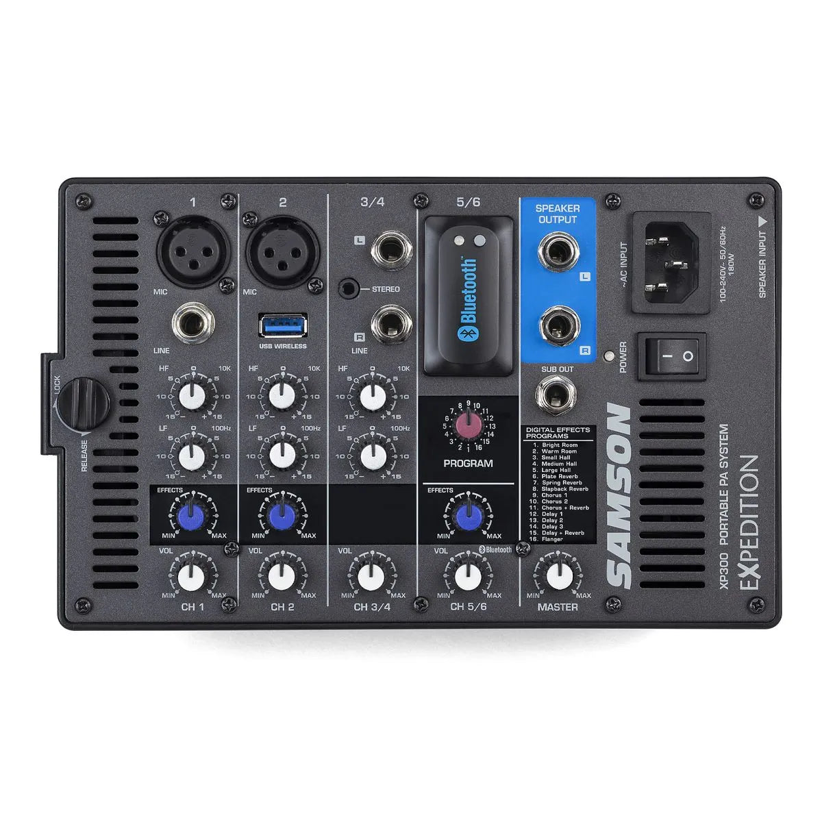 PACK DE AUDIO SAMSON XP300B EXPEDITION