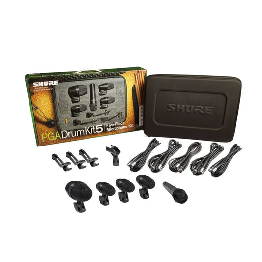 SHURE PGA DRUM KIT 5 SET BATERIA