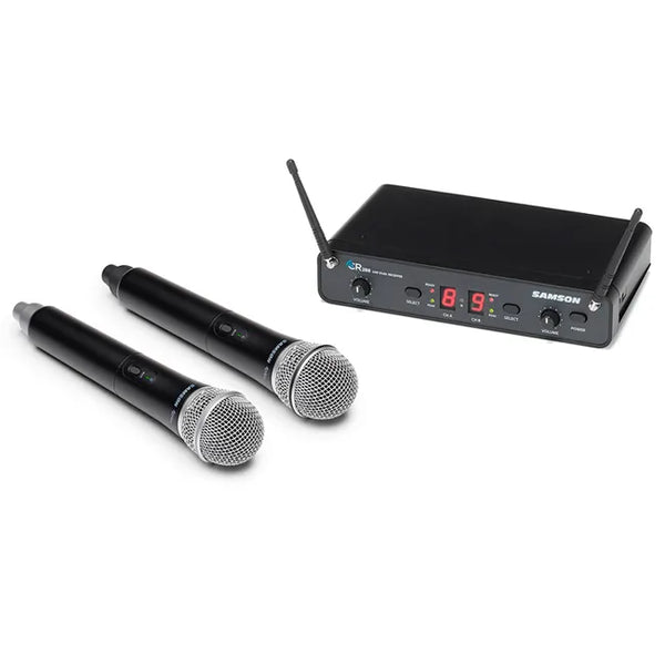 Samson CR288 – Sistema Inalámbrico Doble de Mano Profesional
