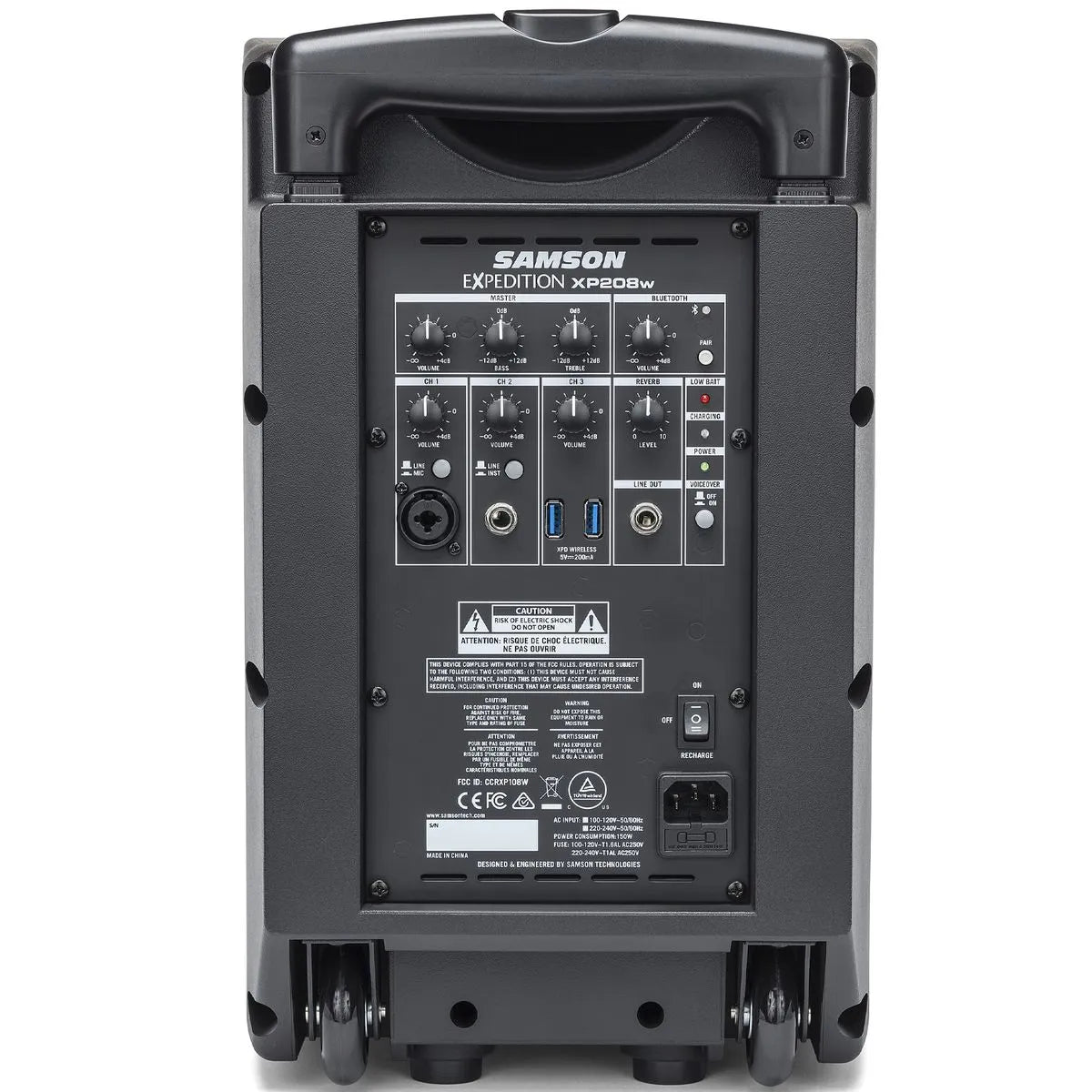 Caja Activa Portátil Samson XP208W - con Mic/BT