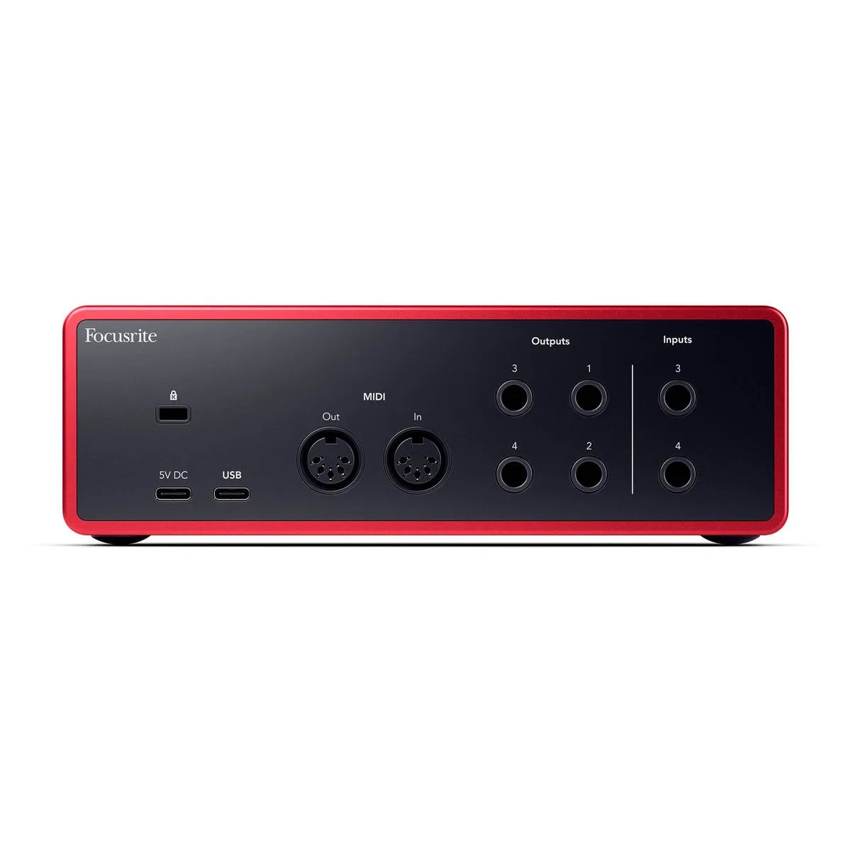 DTM・DAW Focusrite Scarlett Gen4 4i4 Focusrite Scarlett 4i4 4th Gen – Interfaz de Audio USB con MIDI
