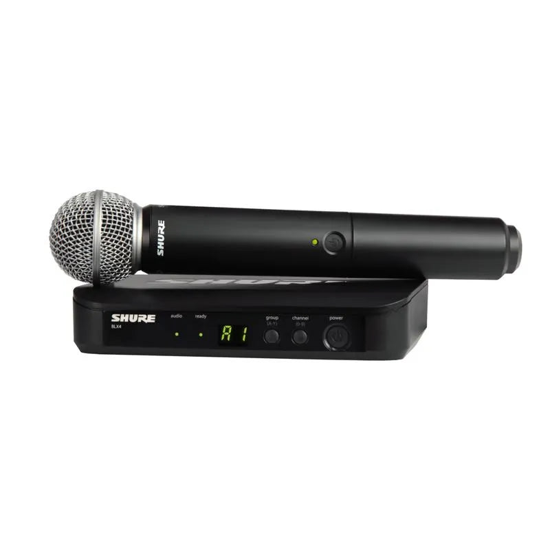 SISTEMA INALAMBRICO DE MANO CON SM58 /  BLX24/SM58-M15