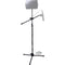 Atril con soporte doble de micrófono Hercules MS434B Stage Series con boom