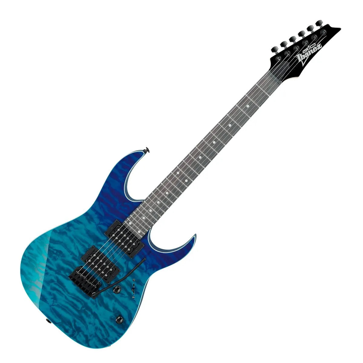 GUITARRA ELÉCTRICA IBANEZ GRG120QASP BLUE GRADIENT