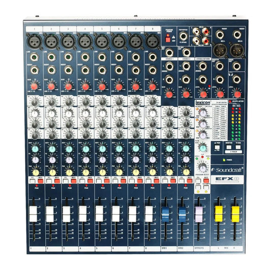 CONSOLA ANÁLOGA SOUNDCRAFT EFX8