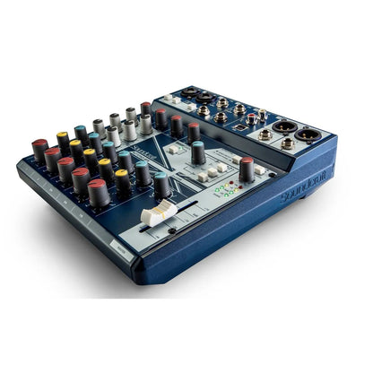 MIXER 8 CANALES COMPAC MEZC SOUNDCRAFT NOTEPAD-8FX