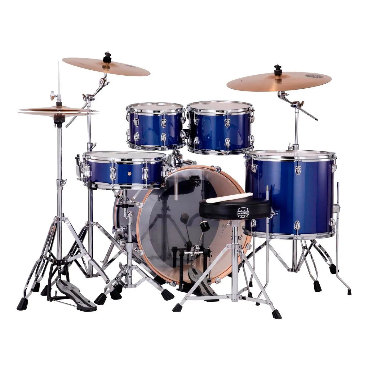 Batería acústica Mapex Serie Venus - Blue Sky Sparkle