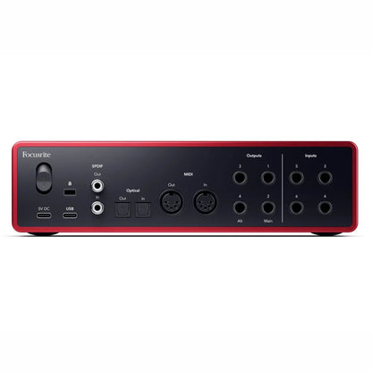Interfaz de audio Focusrite Scarlett 16I16 4ta generación