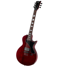 GUITARRA ELÉCTRICA LTD EC201 FT FLAT TOP - SEE THRU BLACK CHERRY