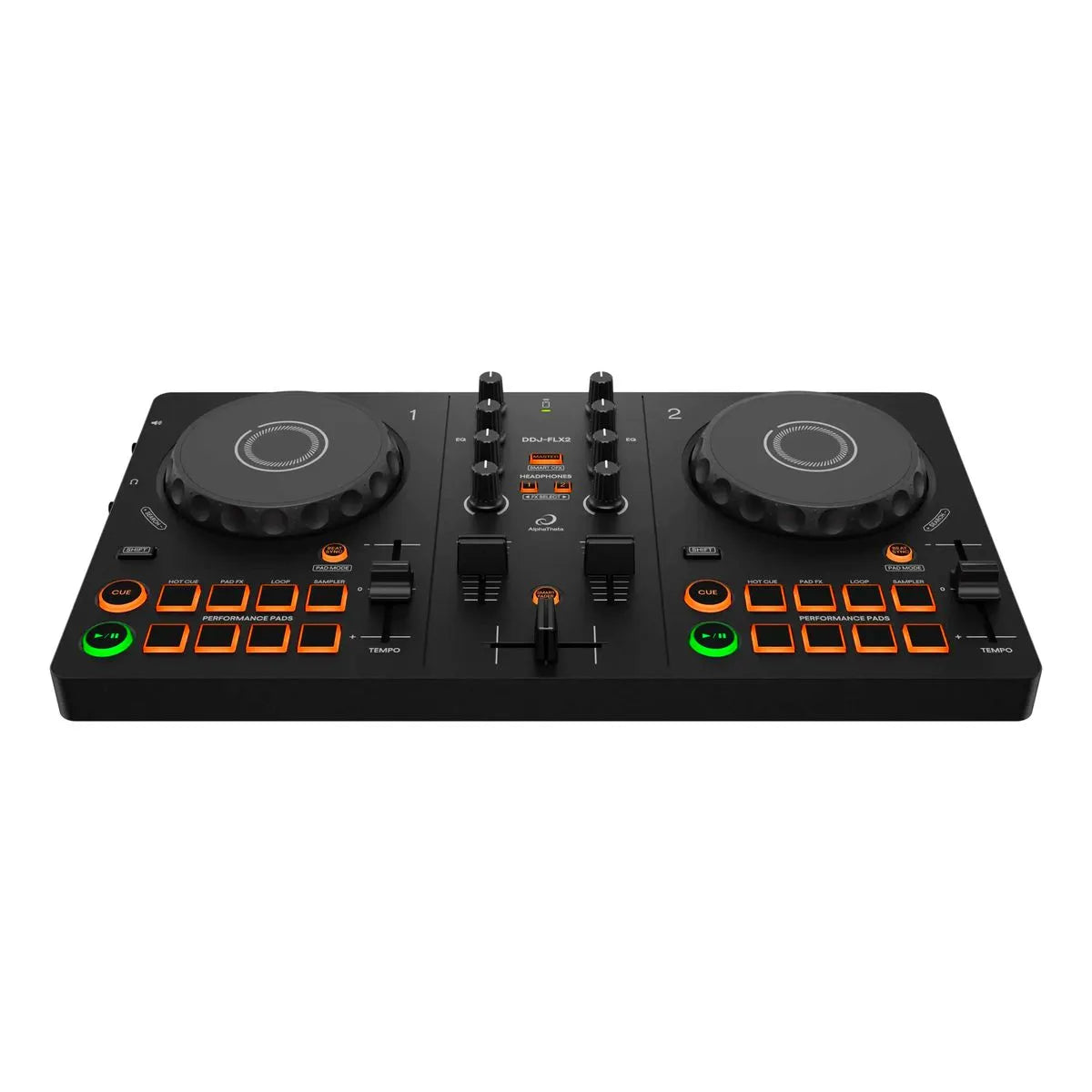 AlphaTheta DDJ-FLX2 Controlador DJ 2 Canales USB-C – Rincón del Músico