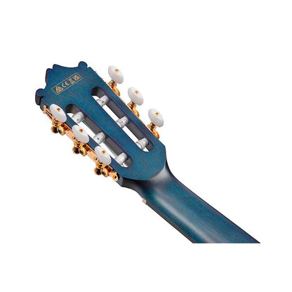 Guitarra electroacústica Ibanez Classical GA5FMTCE - Open Pore Blueberry