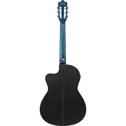 Guitarra electroacústica Ibanez Classical GA5FMTCE - Open Pore Blueberry