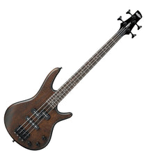 Bajo eléctrico Ibanez Mikro GSRM20B color Walnut Flat