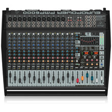 Mixer con power Behringer PMP6000 de 1600W