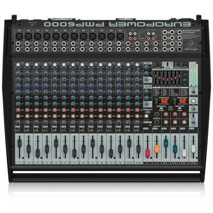 Mixer con power Behringer PMP6000 de 1600W