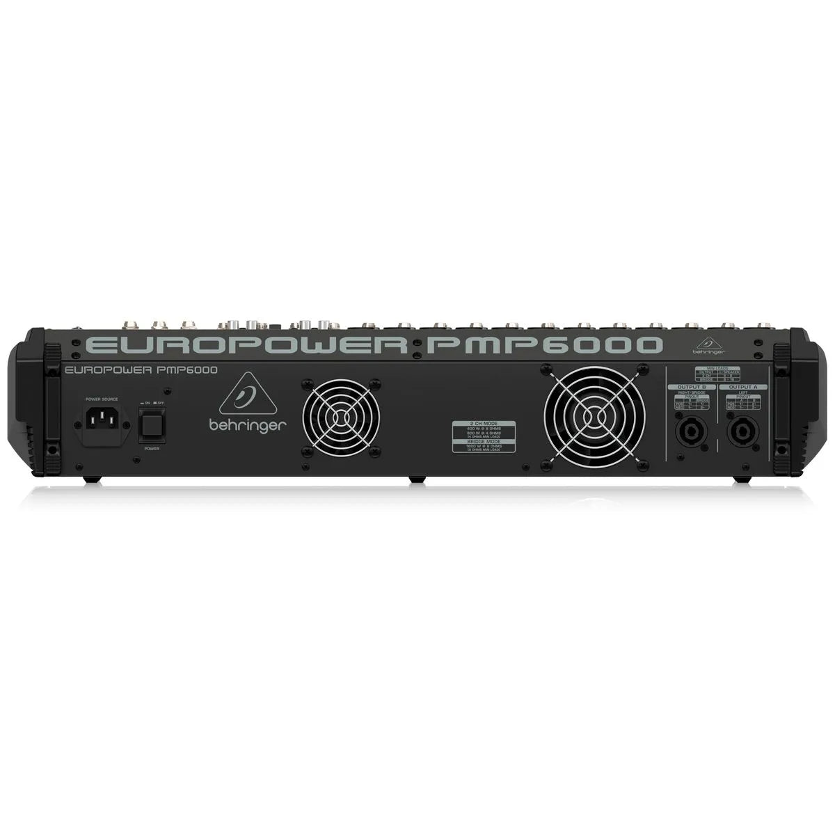 Mixer con power Behringer PMP6000 de 1600W