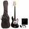 Pack de bajo eléctrico Freeman Rockstarter - Black