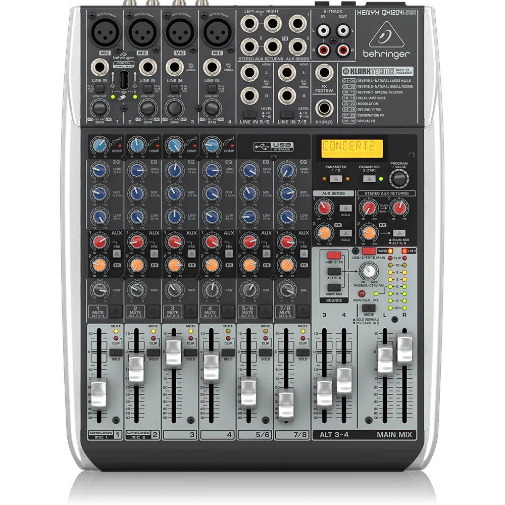 MIXER ANÁLOGO BEHIRNGER XENYX QX1204USB