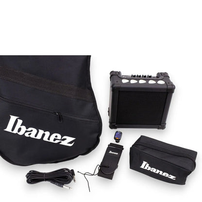 Pack de guitarra eléctrica Ibanez IJRX20U - Black