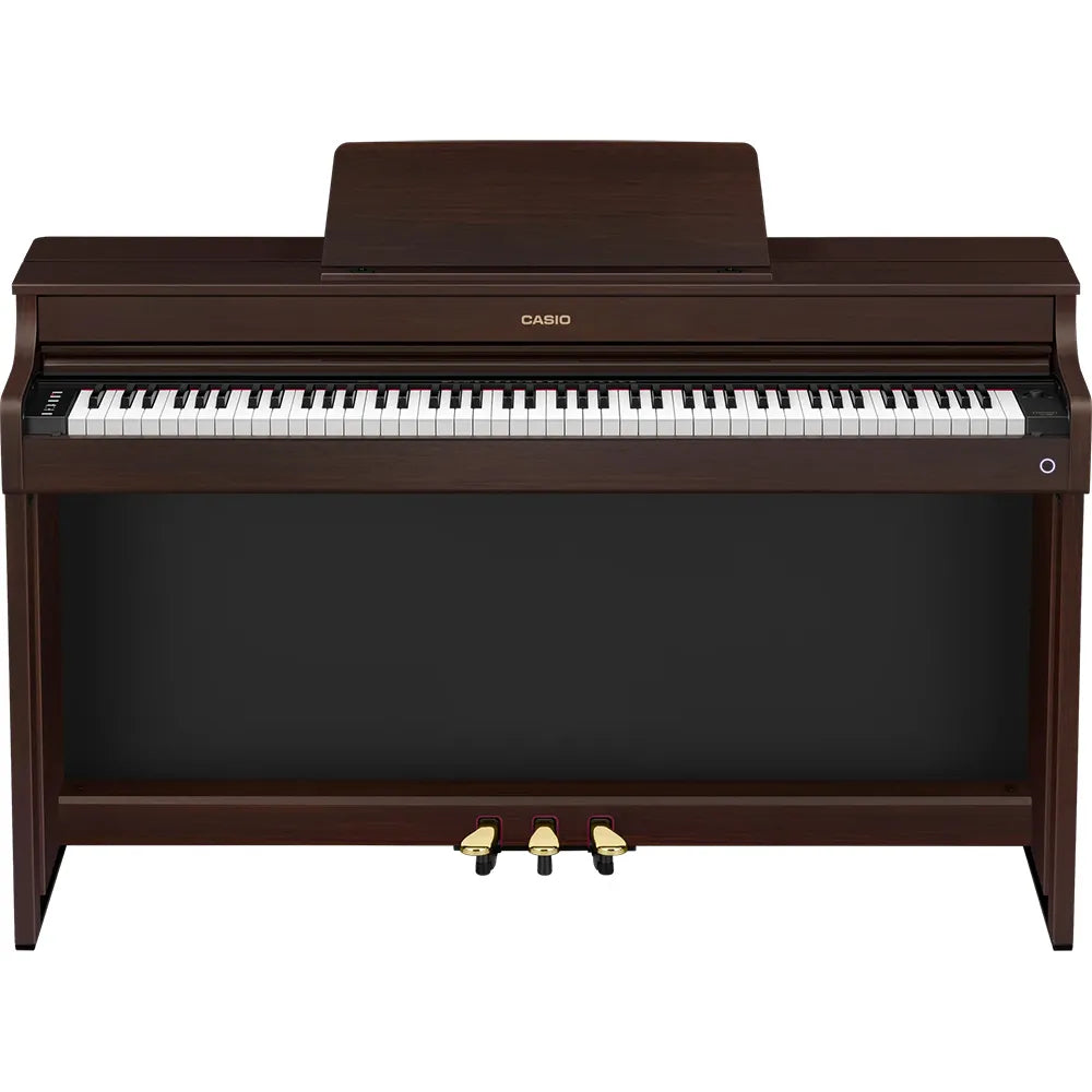 PIANO CASIO AP-S300 BN (CAFE)  CON MUEBLE 3/PEDALES BLUETOOTH