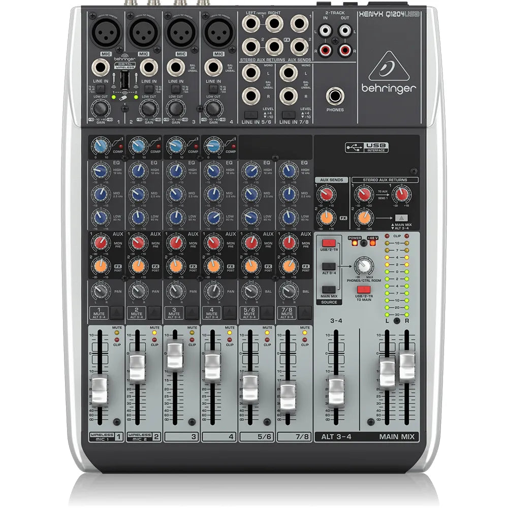 MIXER BEHRINGER XENYX-Q1204USB