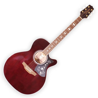 Guitarra electroacústica Takamine GN75CE - color wine red