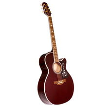 Guitarra electroacústica Takamine GN75CE - color wine red