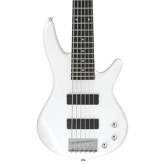 Bajo Eléctrico 6 Cuerdas Ibanez GSR186 - Pearl White