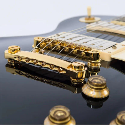 GUITARRA ELECTRICA VINTAGE REISSUED V100 LES PAUL NEGRA