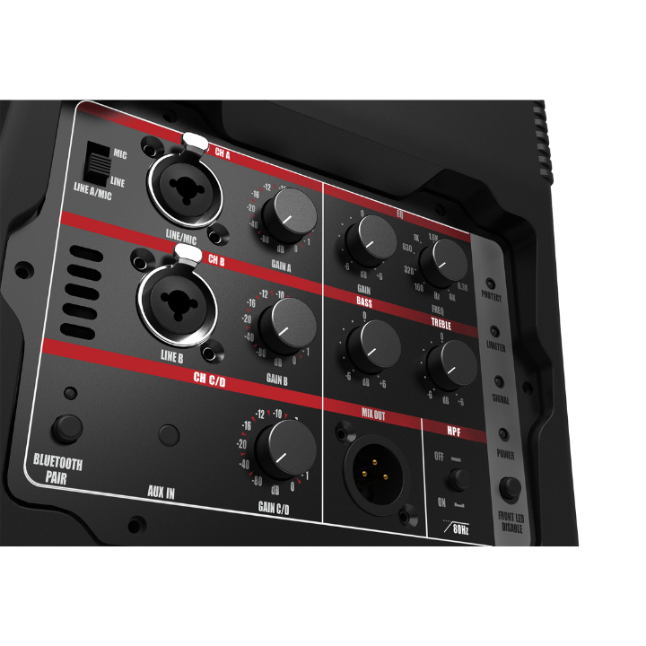 MA15A PARLANTE ACTIVO 15" 800W RMS DSP AUDIO CENTER