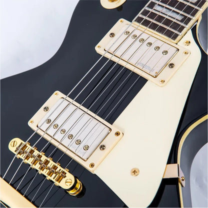 GUITARRA ELECTRICA VINTAGE REISSUED V100 LES PAUL NEGRA