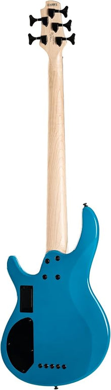 Bajo Eléctrico Cort C5 Deluxe CBL de 5 Cuerdas – Azul