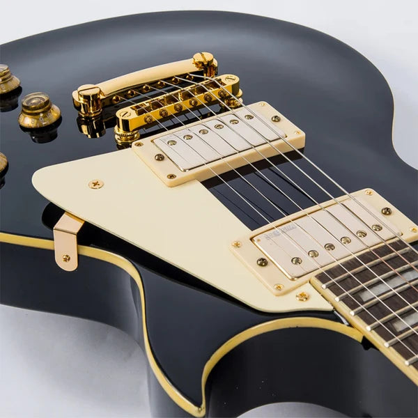 GUITARRA ELECTRICA VINTAGE REISSUED V100 LES PAUL NEGRA