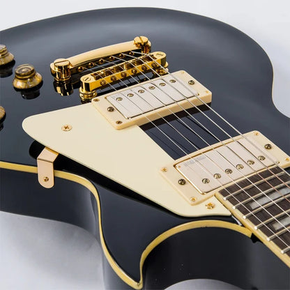 GUITARRA ELECTRICA VINTAGE REISSUED V100 LES PAUL NEGRA
